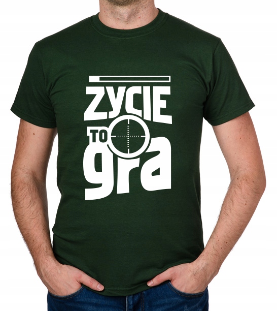

koszulka Życie To Gra prezent