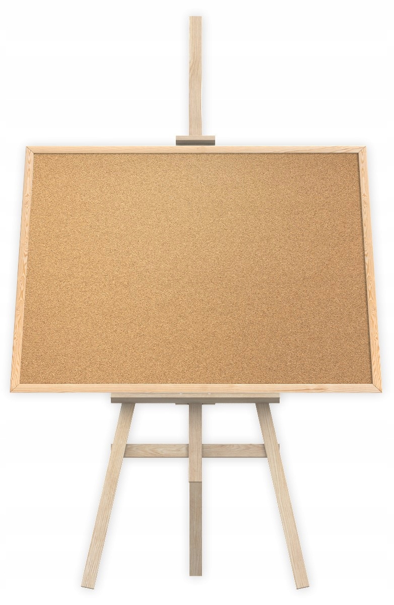 

Tablica korkowa 90x60cm sztaluga drewniana