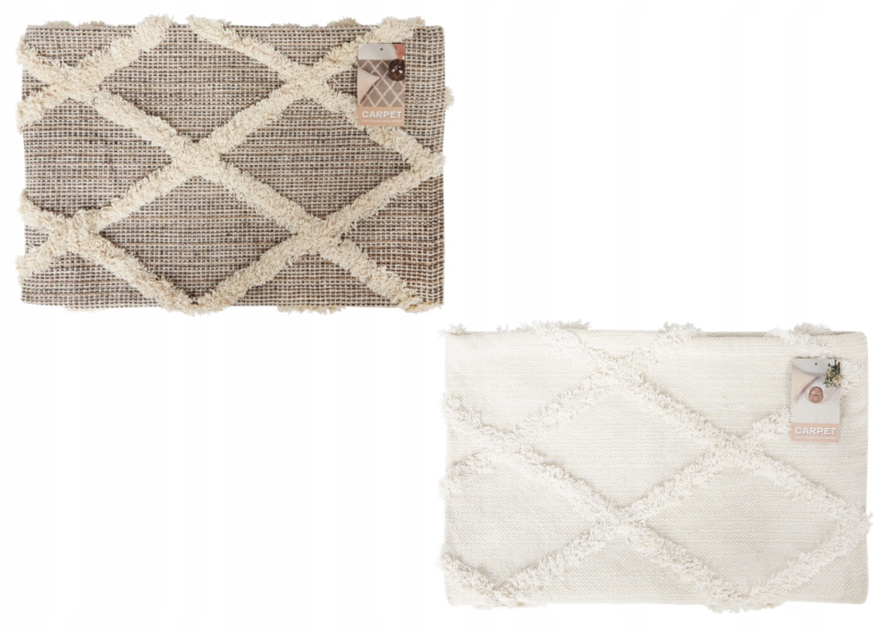 DYWANIK MAKRAMA MAKRAMOWY BOHO RÓŻNE RODZAJE 60x90 Szerokość produktu 60 cm