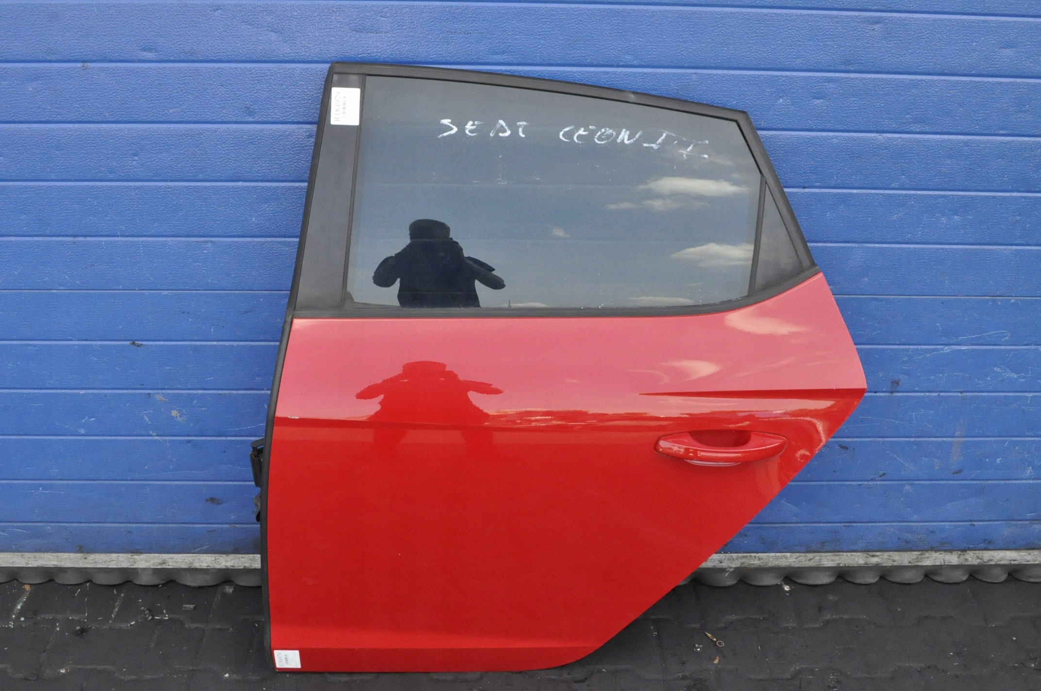 SEAT LEON III DRZWI LEWY TYŁ TYLNE HB 5D