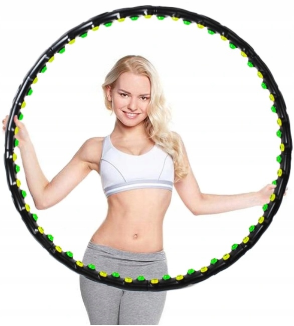 

318 Odchudzające Hulahop Składane Hula Hoop Masaż