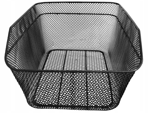 KOSZYK ROWEROWY METALOWY TYLNY BAGAŻNIK KOSZ ROWER Model 18584T