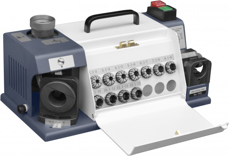 13mm SOLIDNA OSTRZARKA OSTRZAŁKA SZLIFIERKA DO WIERTEŁ SPIRALNYCH 2-13 mm