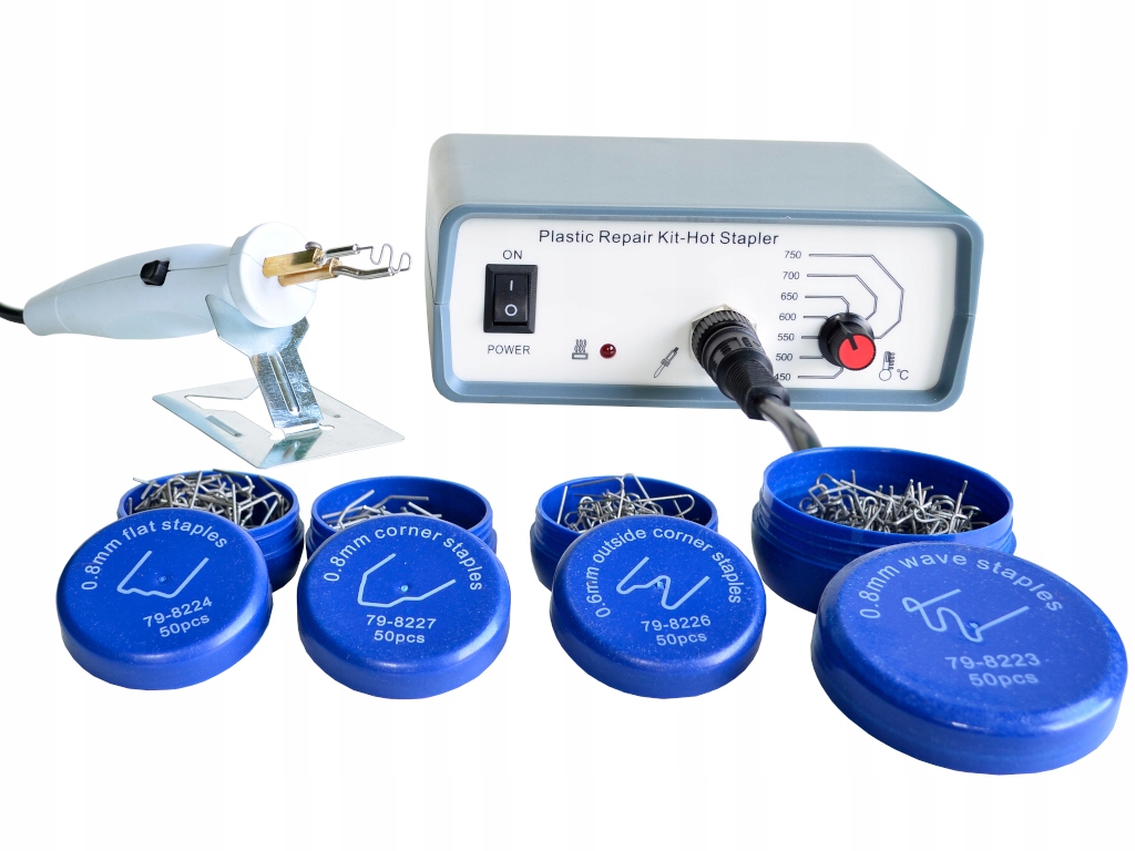 WEP 852D PLASTIC WELDER + PLASTIC STAPLER