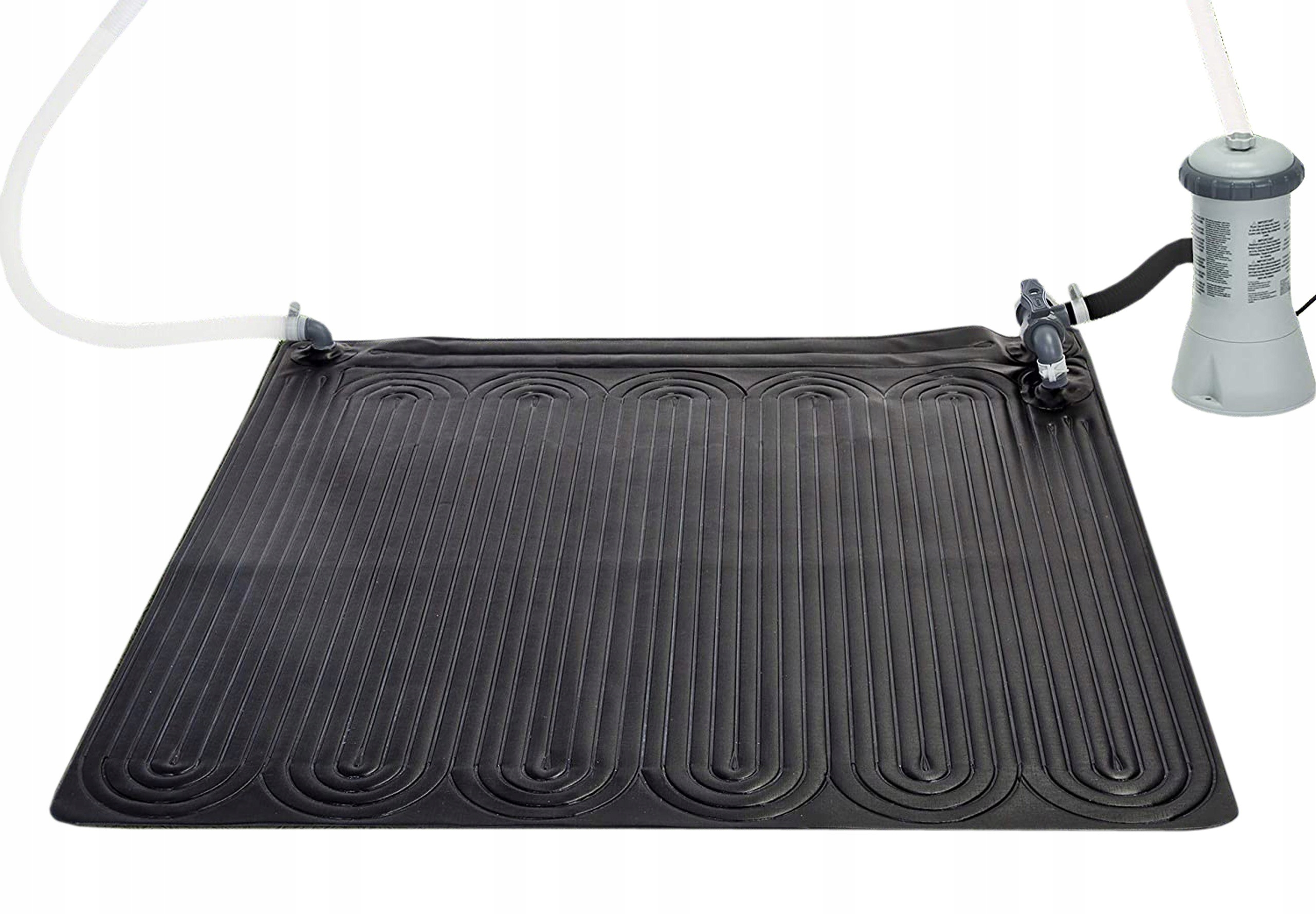 MATA SOLARNA SŁONECZNA PODGRZEWACZ WODY BASENOWEJ 120 CMx120 CM WYDAJNA Producent Intex