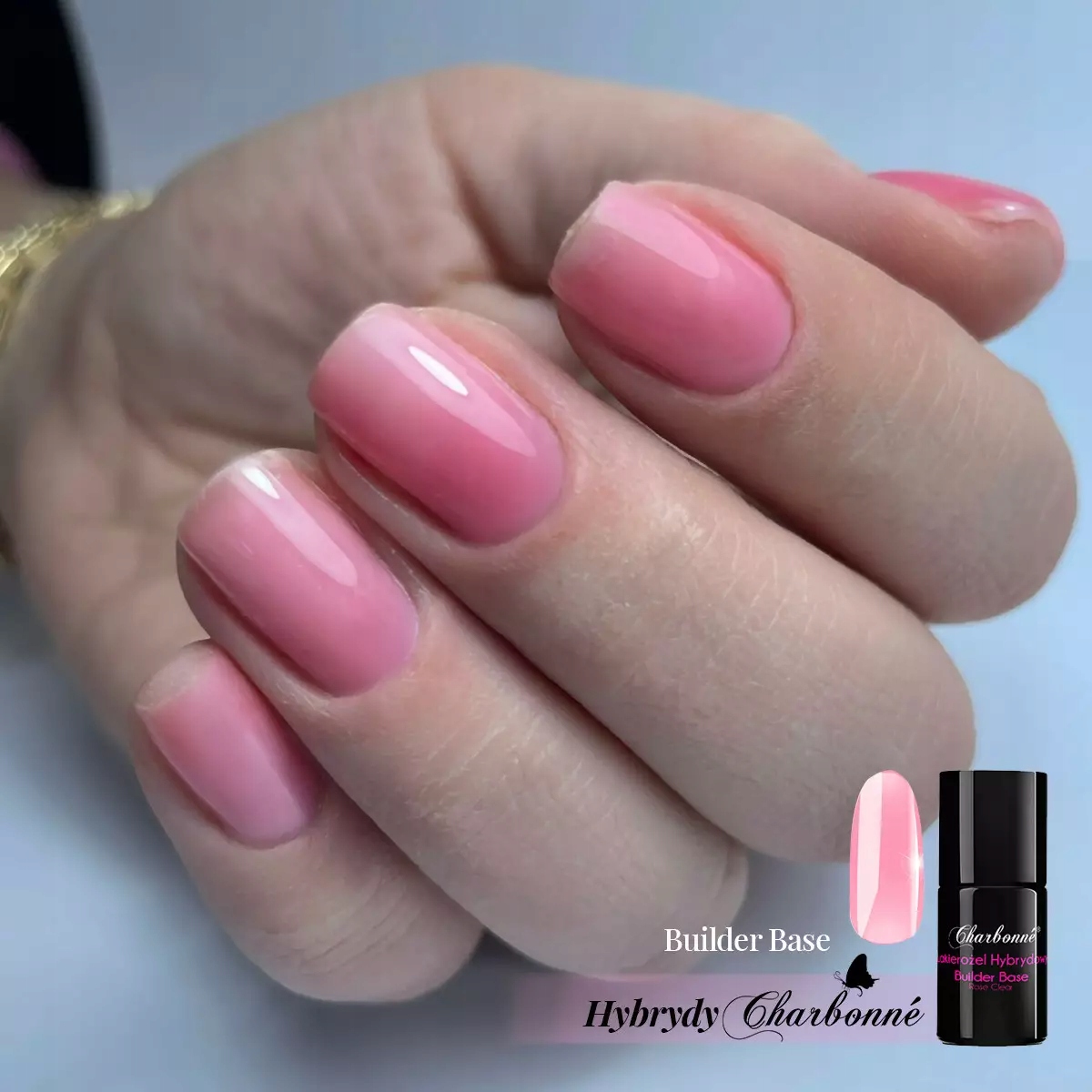 Hybryda Charbonne Builder Base Rose Clear 15ml Marka inna marka