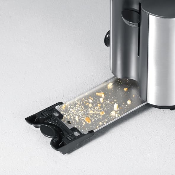 SEVERIN Toster Długi Na 4 Kromki Z Podgrzewaczem 1400W Czarny Stal — miniatura 8