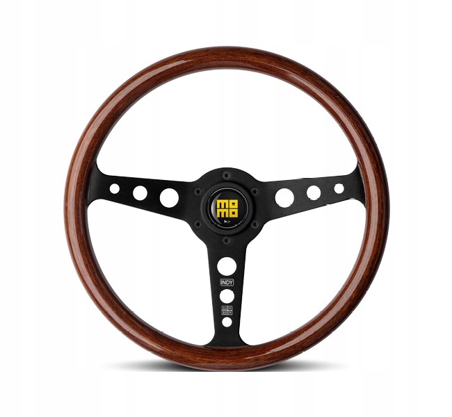 KIEROWNICA MOMO HERITAGE INDY BLACK SPOKE