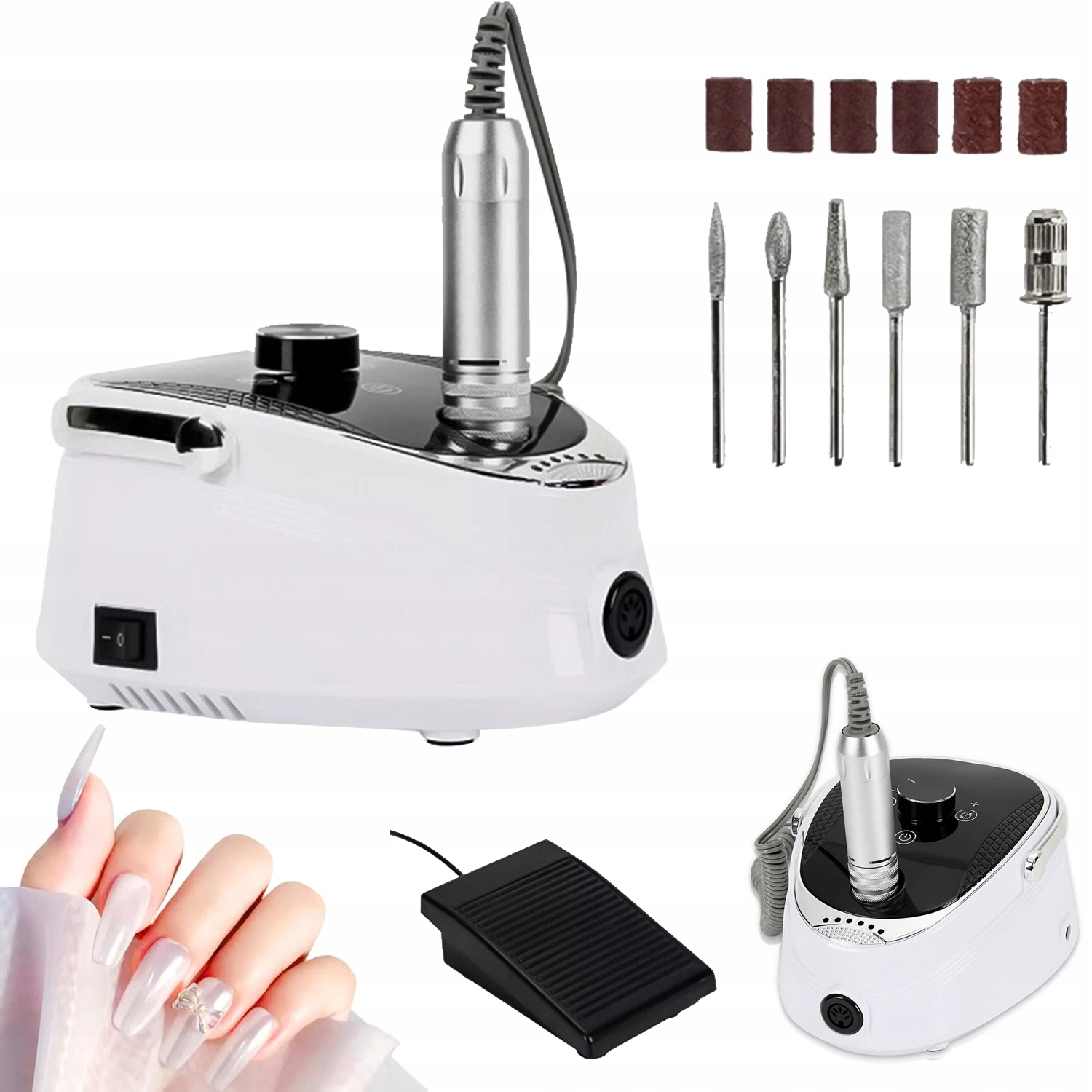Bruska 50W Manikúra Pedikúra Profesionální Silná