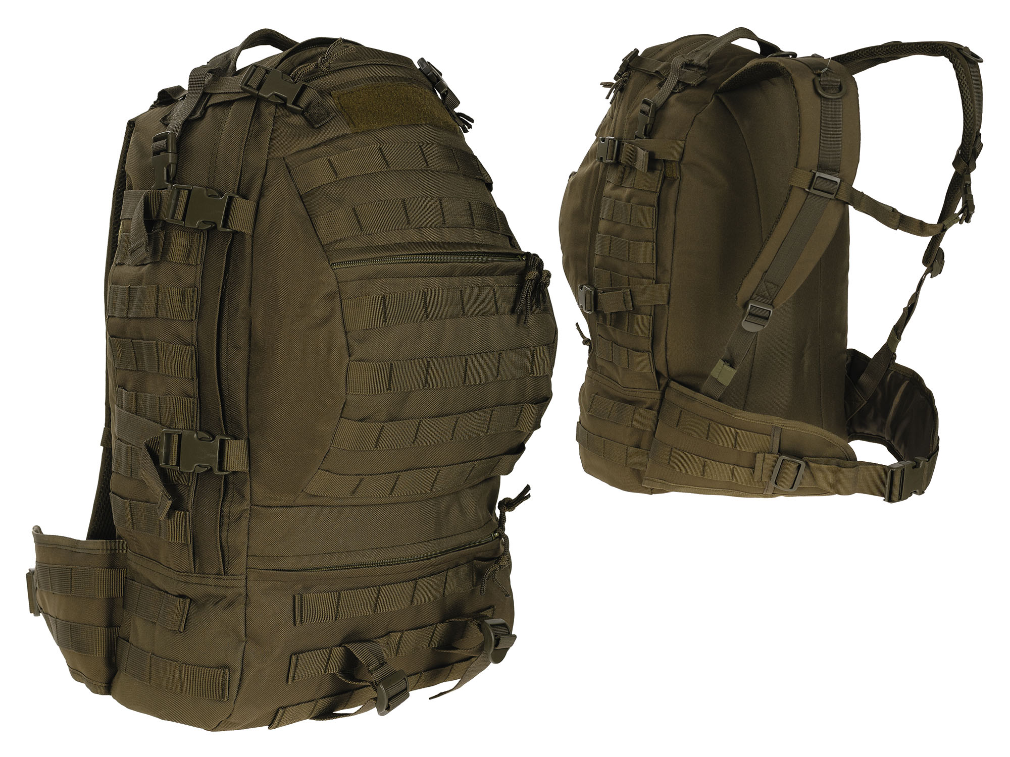 Batoh Vojenský taktický turistický Molle 32L Camo Cargo Olive