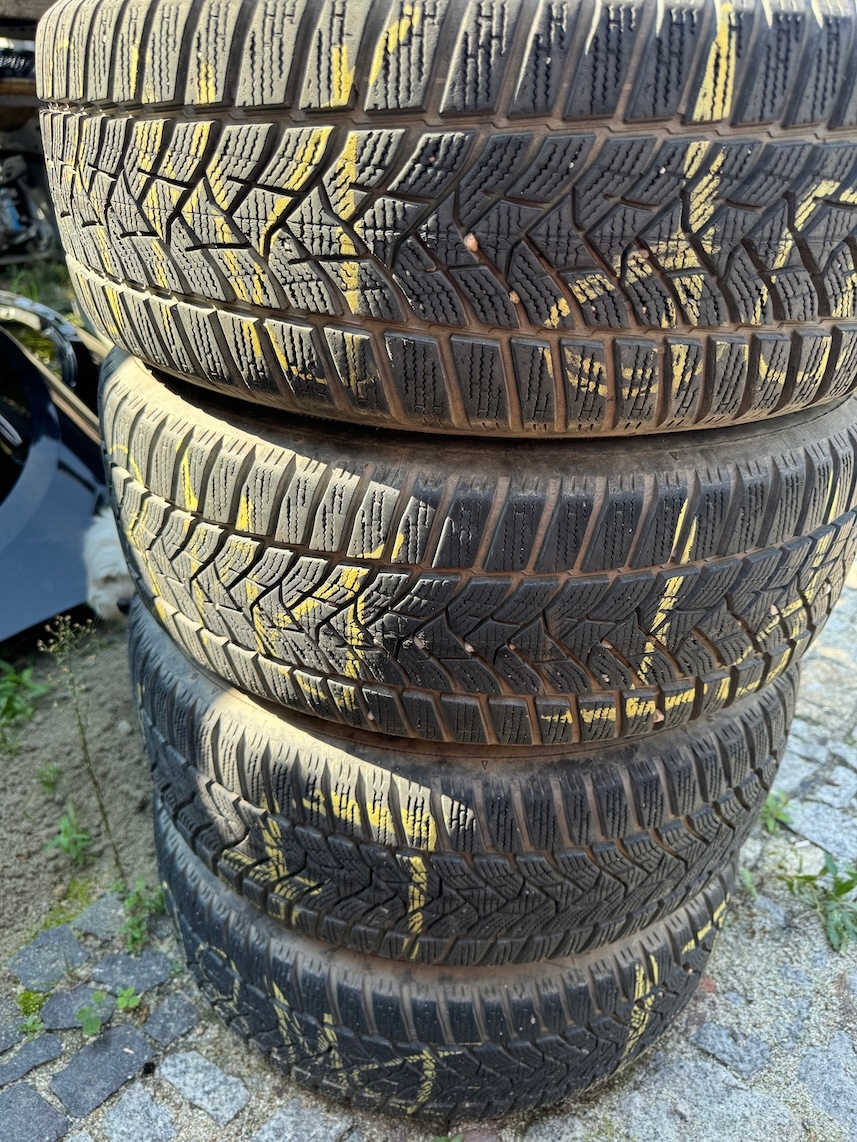 TOYOTA VERSO AVENSIS КОЛЕСА 2160636szt ДИСК ШИНА 205/55/16 ЗИМА