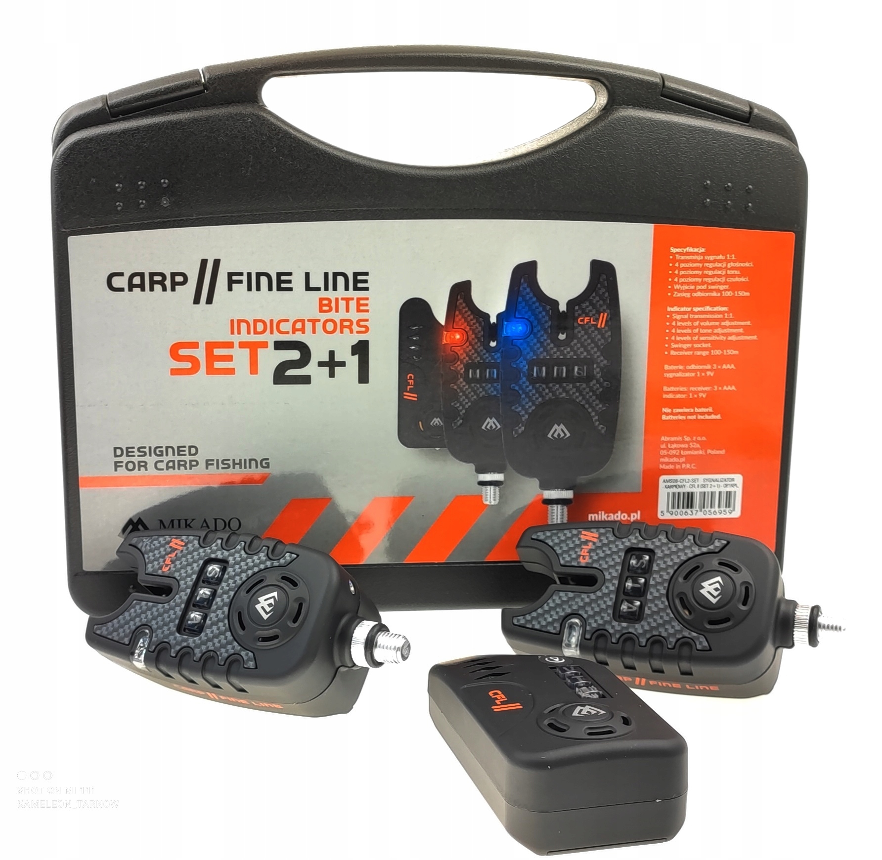 Zestaw Karpiowy Sygnalizator Karpiowy Centralka