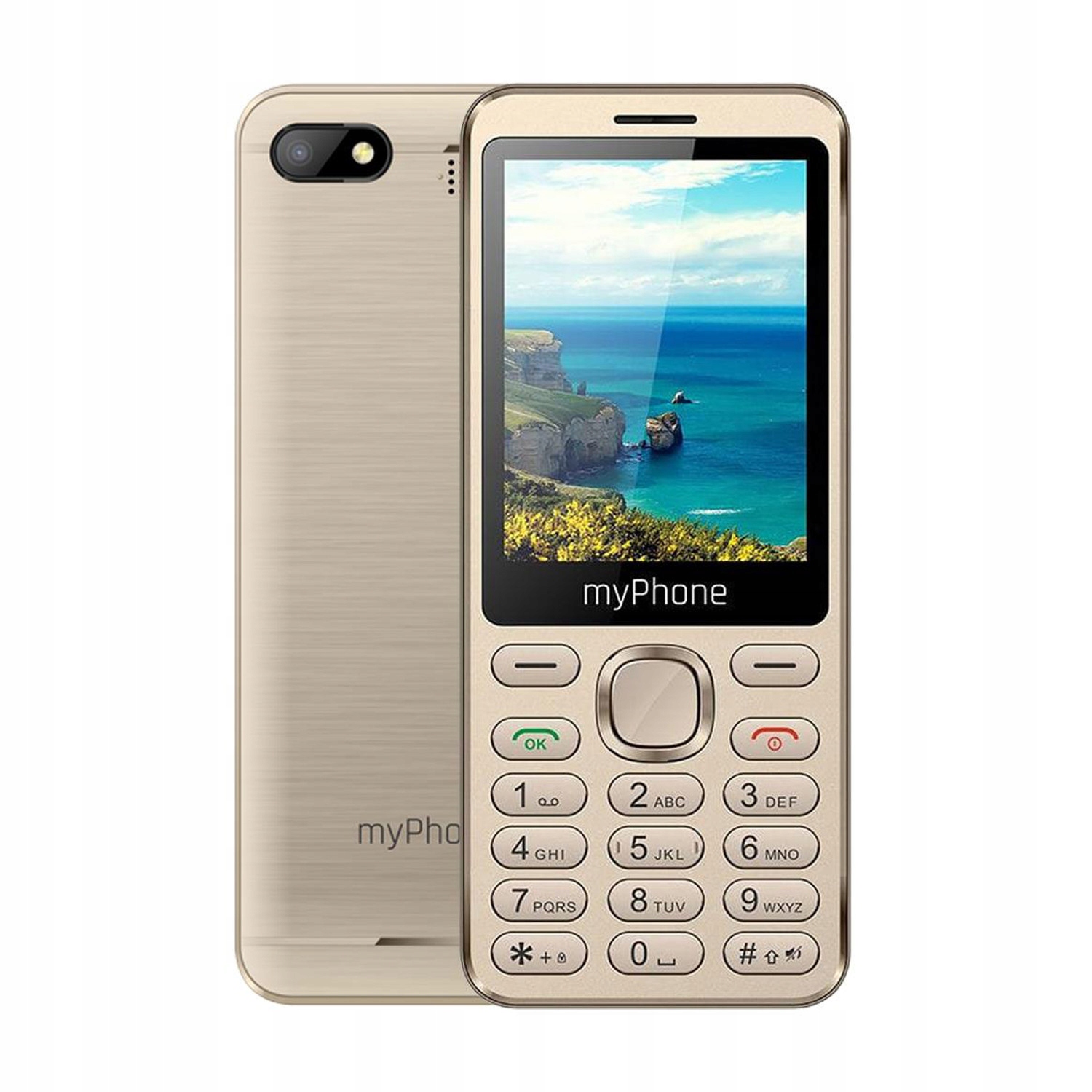 

Telefon komórkowy myPhone Maestro 2 złoty 2,8''