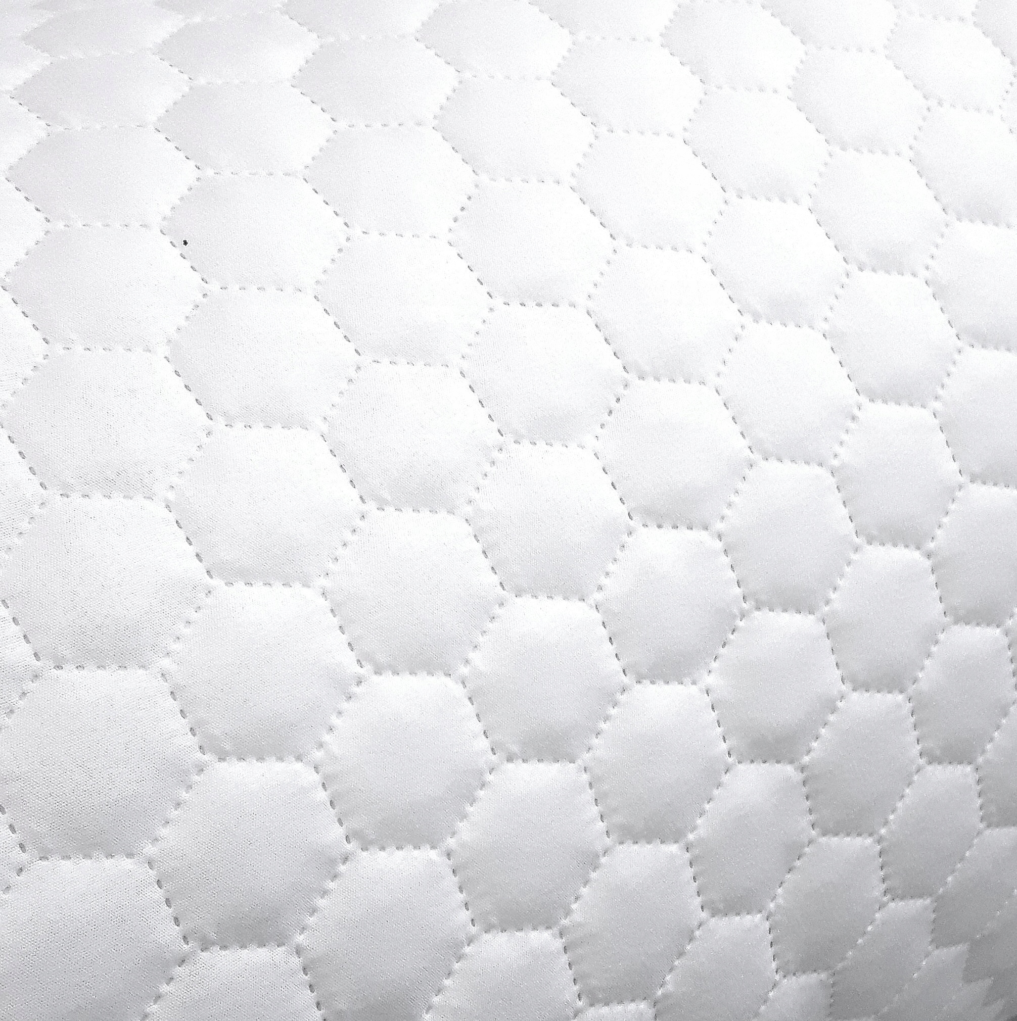 50 m Plátky medu Roma mikrovlákno bílá Ložní tkanina prošívaná mešek