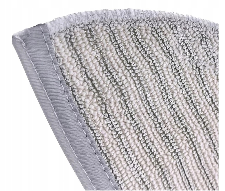 4x MOP ŚCIERKA do DREAME F9, D9, D9 Max, D9 Pro, L10 Pro, Xiaomi Mop 1C, 2C Kolor dominujący srebrny/szary