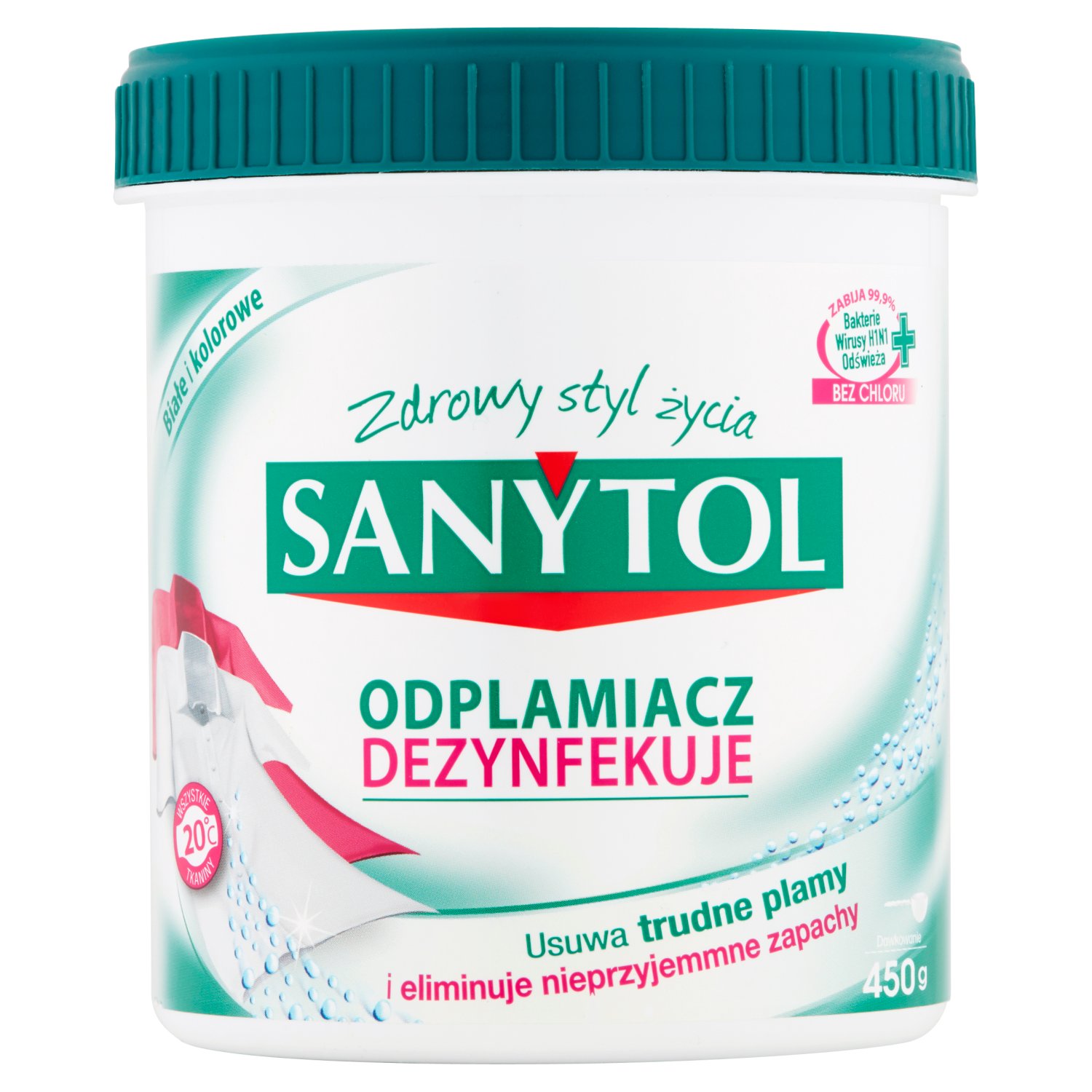 

Sanytol Odplamiacz Dezynfekujący 450 g