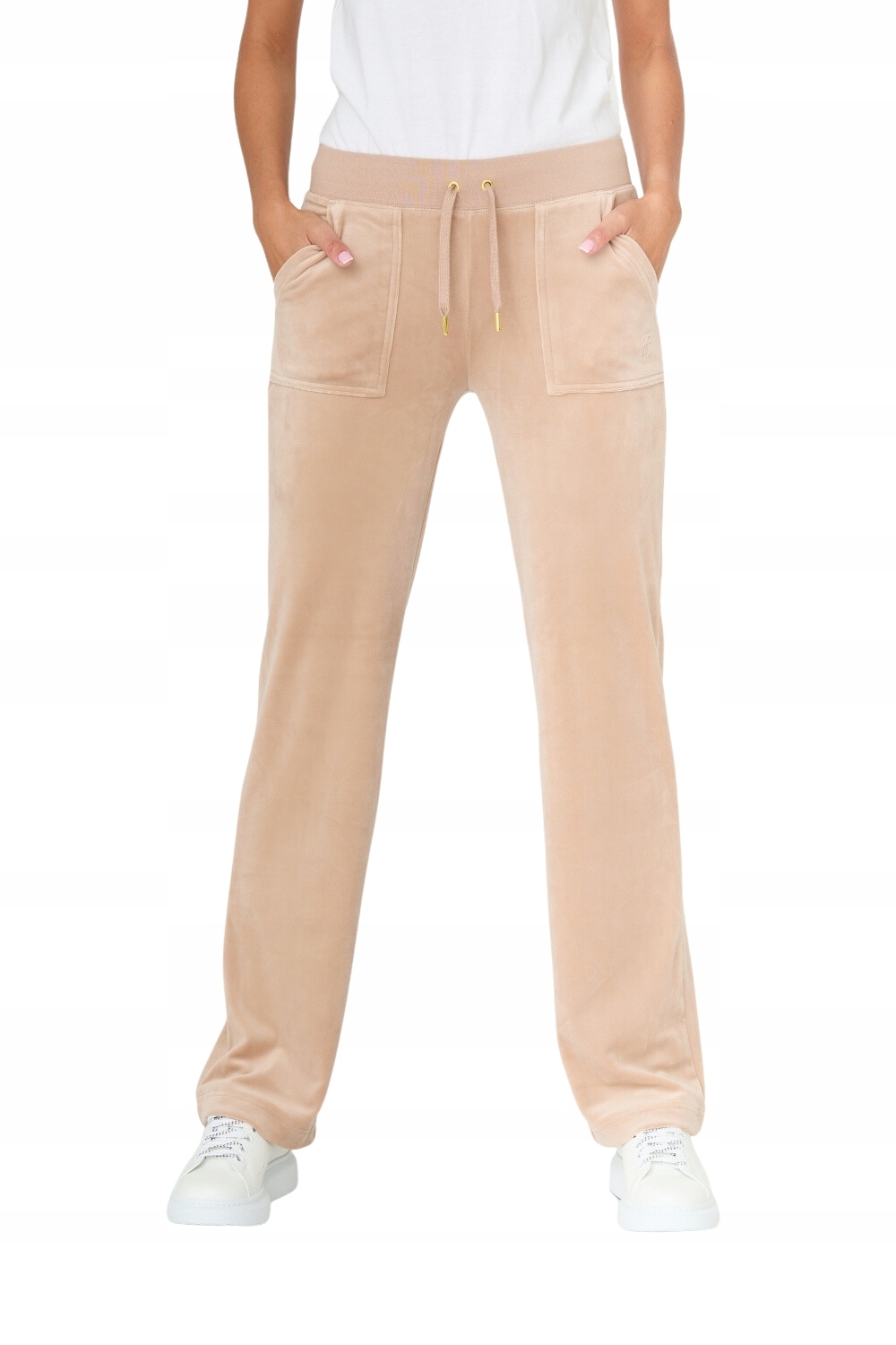Juicy Couture Béžové kalhoty Del Ray S