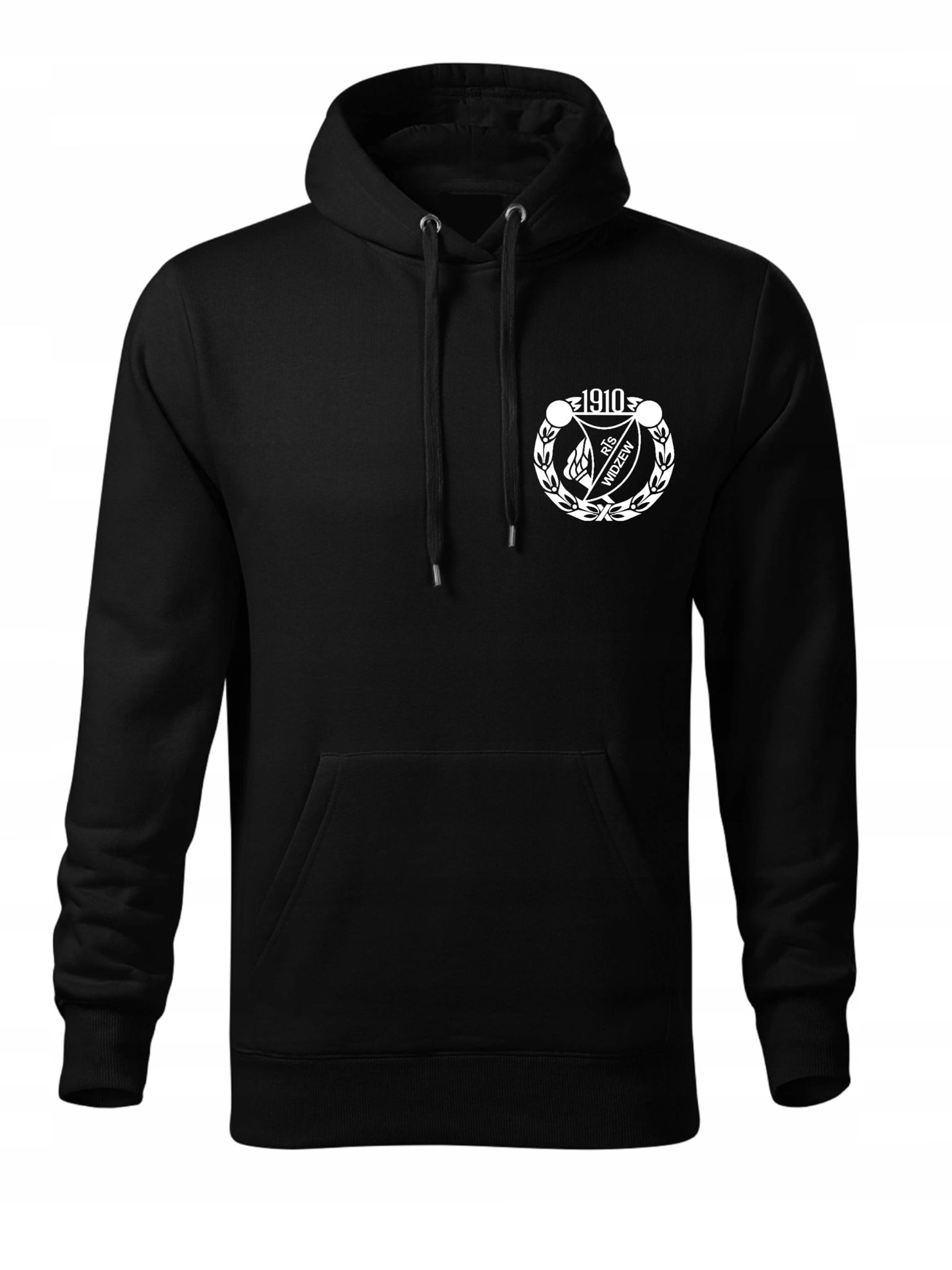 

Bluza Z Kapturem Widzew Męska Czarna M