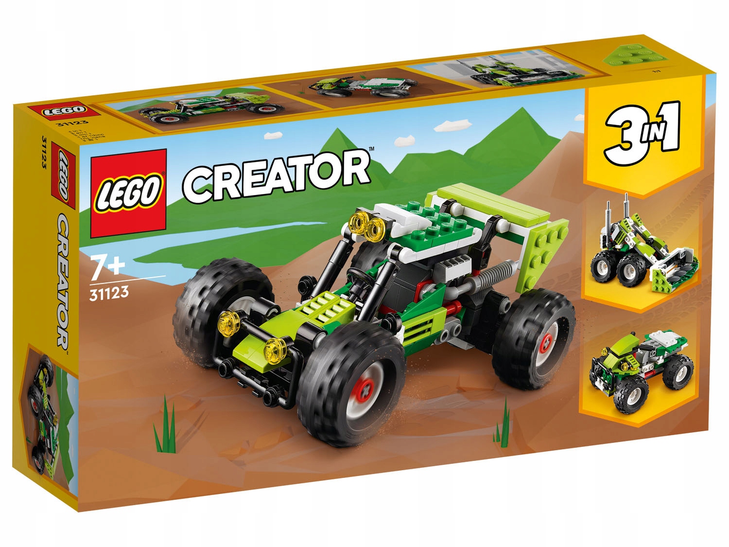 Lego Creator Terénní vozítko 31123, dárek