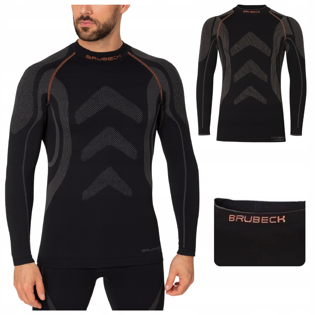 Pánské termoaktivní triko mikina pracovní termoaktivní Brubeck Protect L