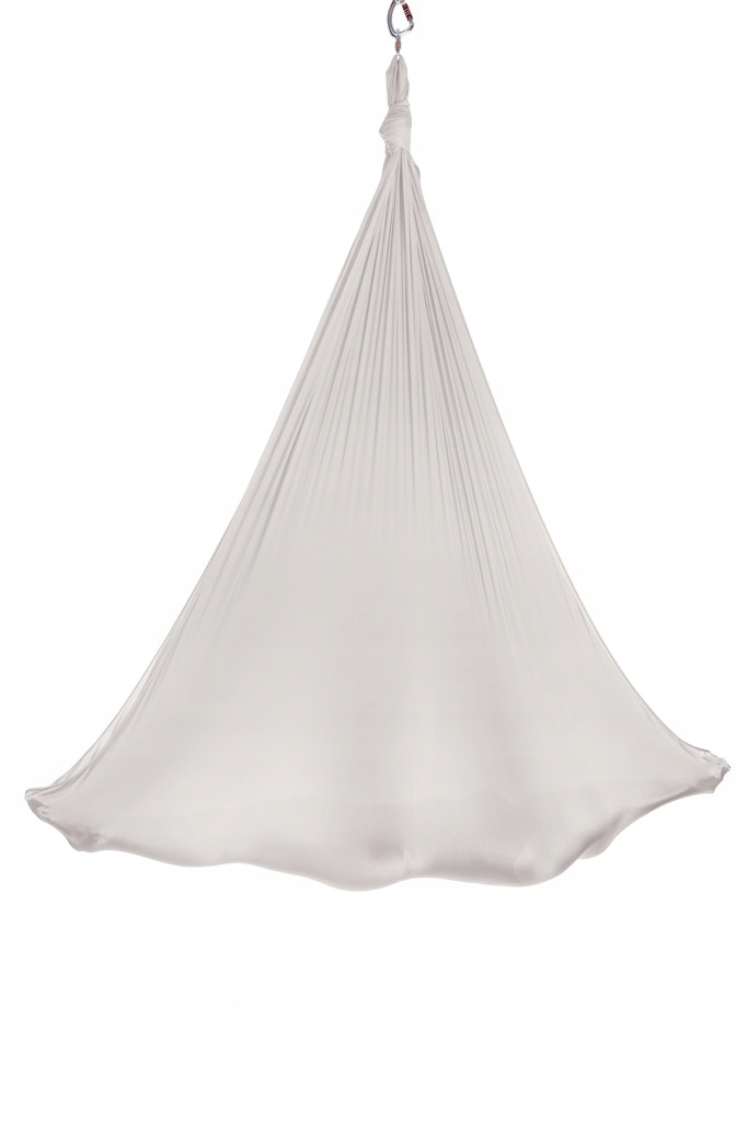 Air sada pro jógu houpací síť popelavá 4 metry