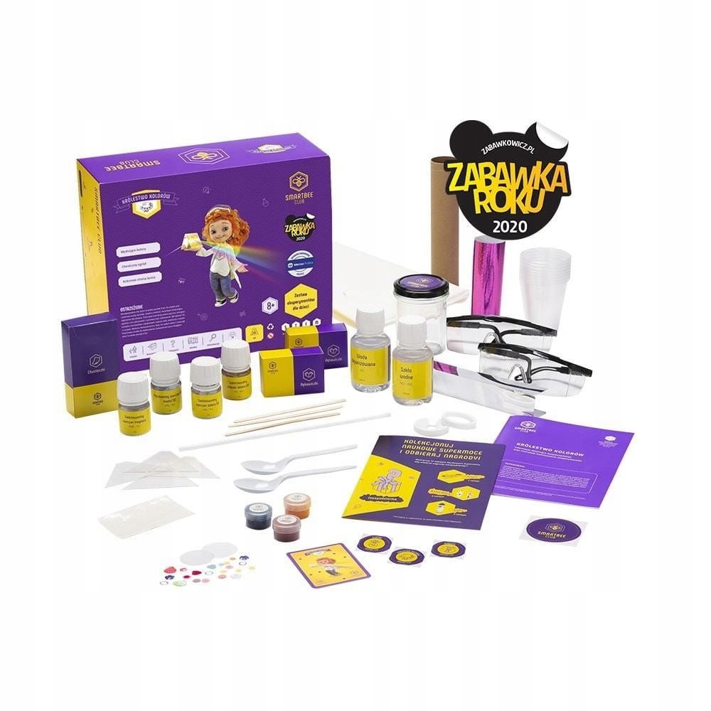 

Smartbee Club Zestaw Eksperymentów Królestwo Kolor