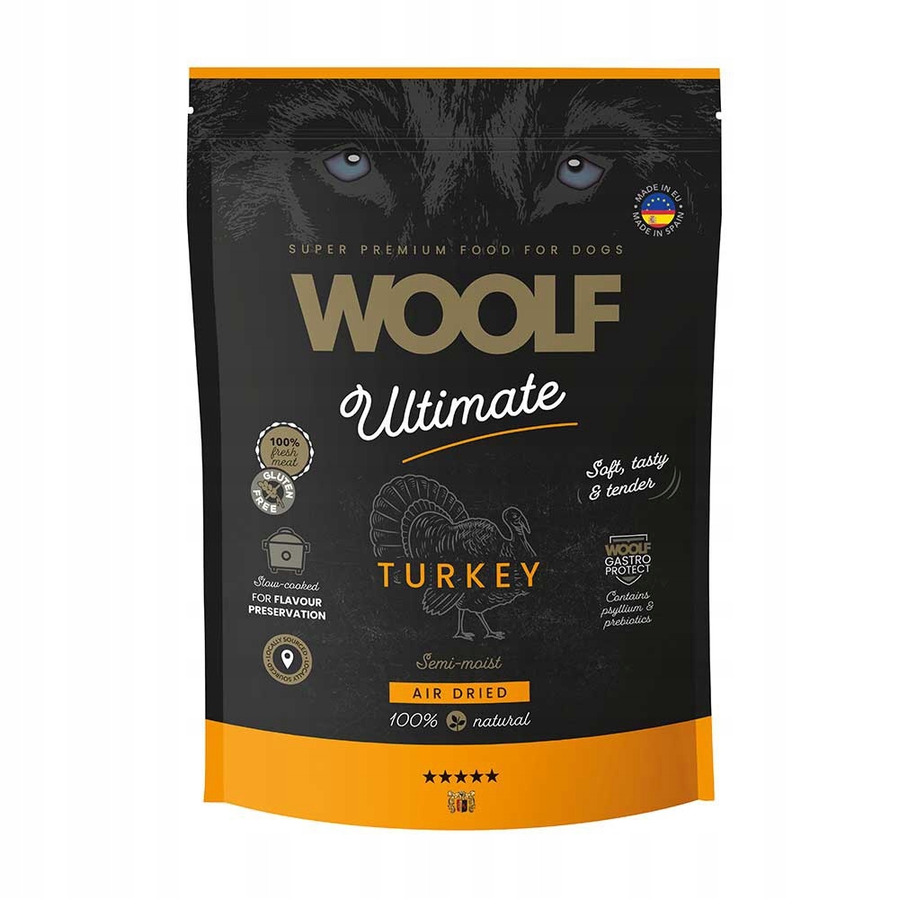 Levně Woolf Ultimate Semi-moist krůta 1 kg