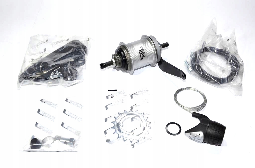 Piasta tył wielobiegowa Sturmey Archer Awc II 3 biegi 36 hamulec torpedo