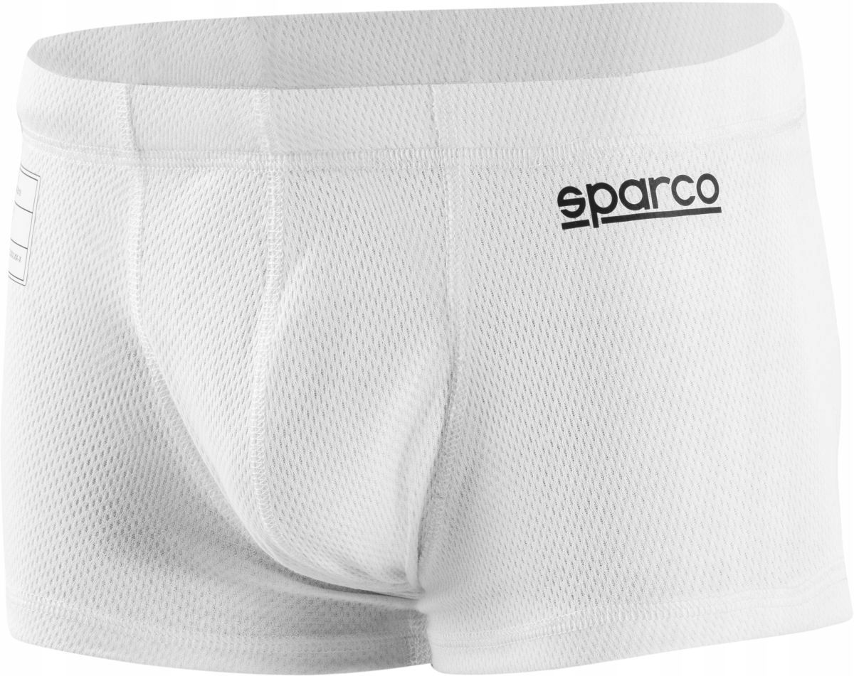 Pánské boxerky Sparco s homologací Fia, bílé, vel. L/XL