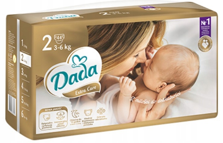 ++ DADA Extra Care pieluchy mini 2 / 44 szt.