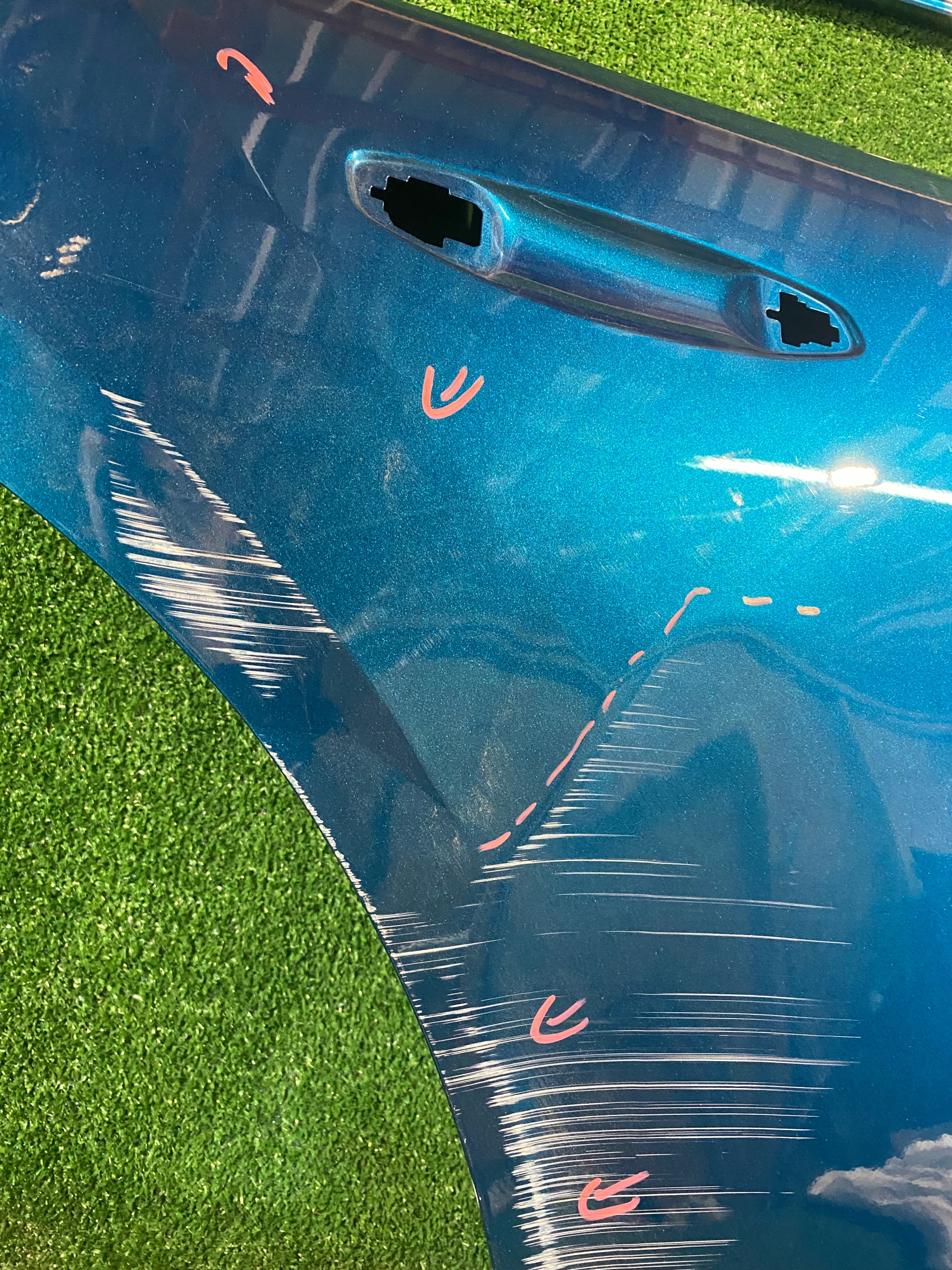door rear. right PEUGEOT 408