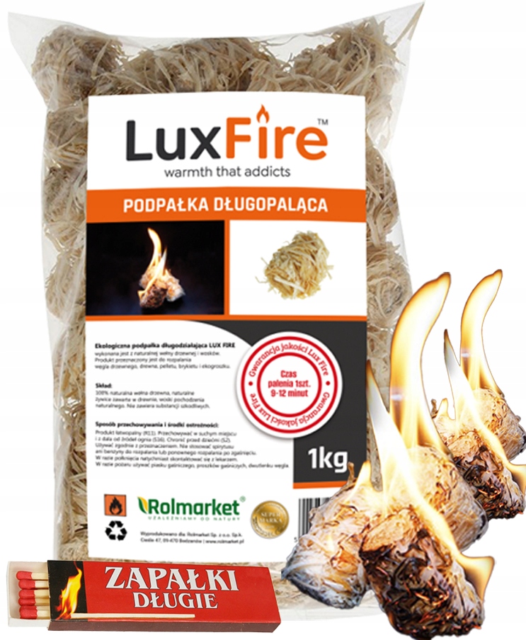 

Podpałka Eko Rozpałka Do Pieca Kominka 1kg