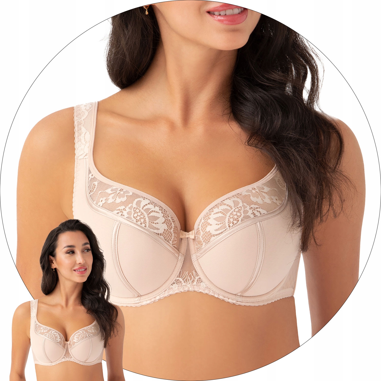 Gorsenia K647 Alicante Podprsenka Semi Soft béžová 75G