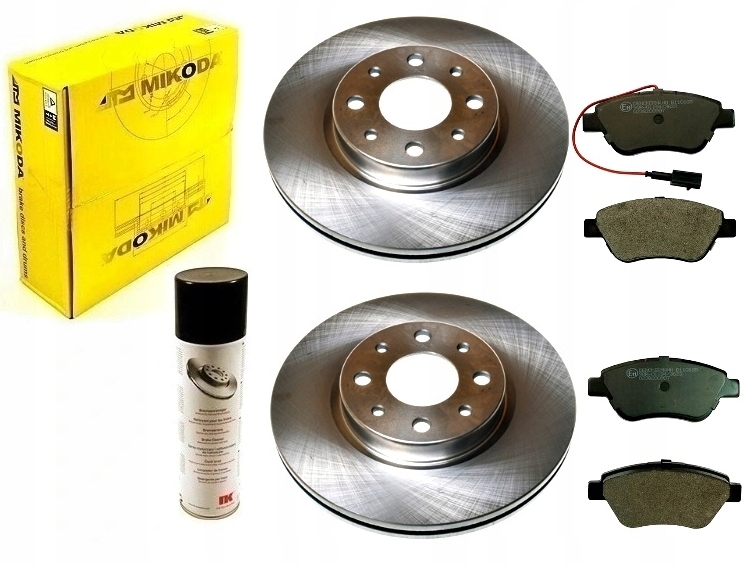 

tarcze klocki Fiat Doblo I 05-10 Albea Przód 257mm