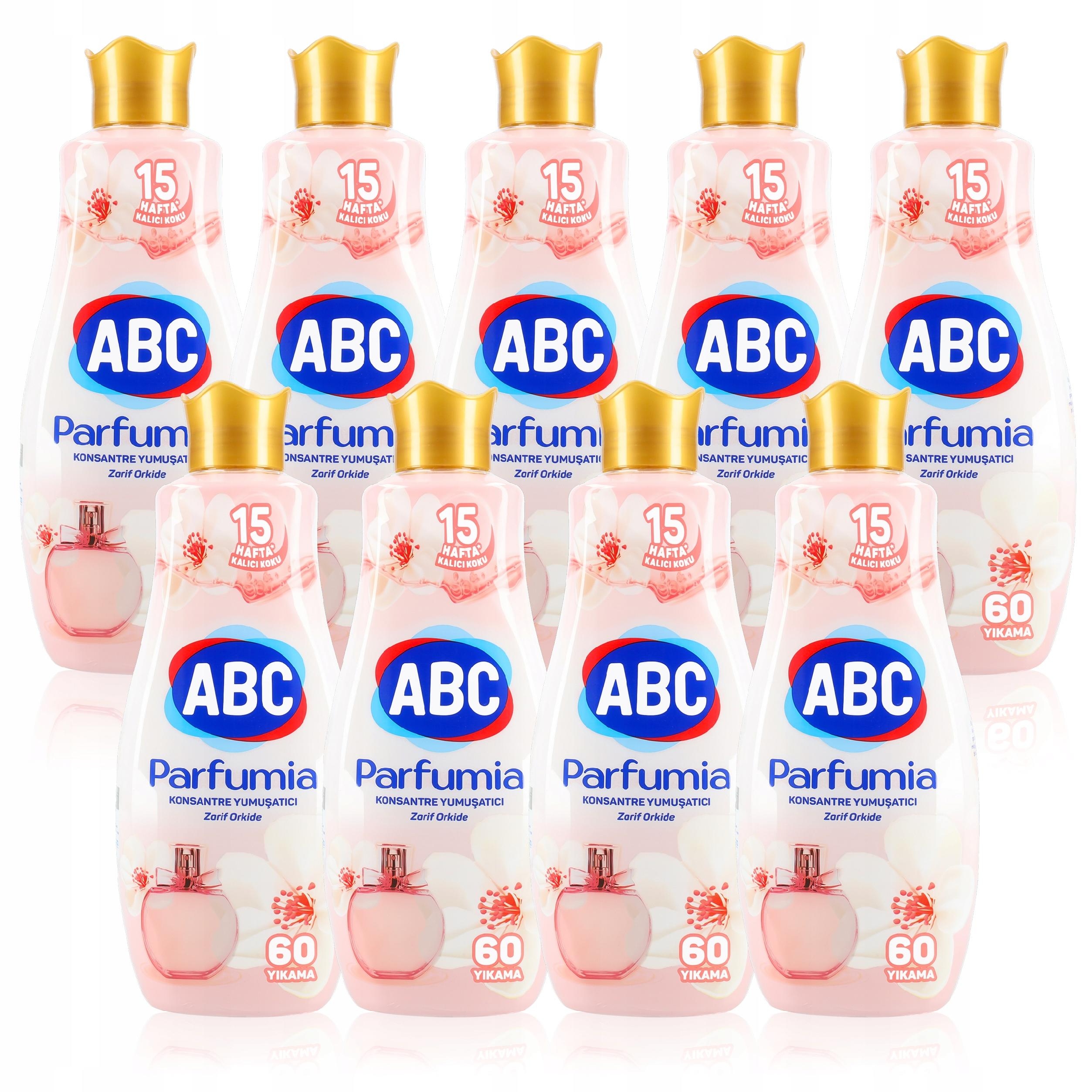 Płyn do Płukania Zmiękczania Tkanin Abc Parfumia Zapachowy Orchidea 12,96 L