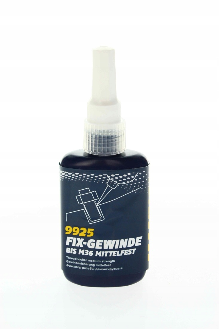 MANNOL 9926 KLEJ DO GWINTÓW ŚREDNI NIEBIESKI 50ML