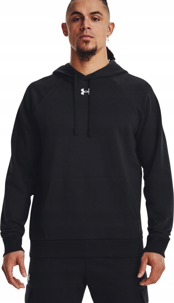 Pánská Mikina Under Armour Rival Fleece Hoodie Černá 1379757 001 vel. 2XL