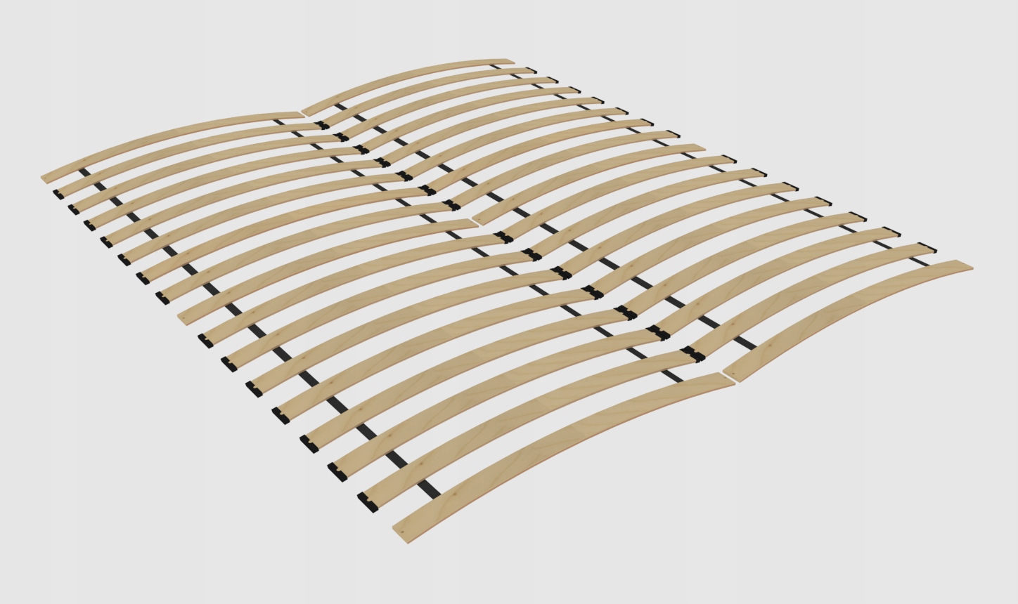 Stelaż łóżka z listew sprężynujących FLEX 160x200