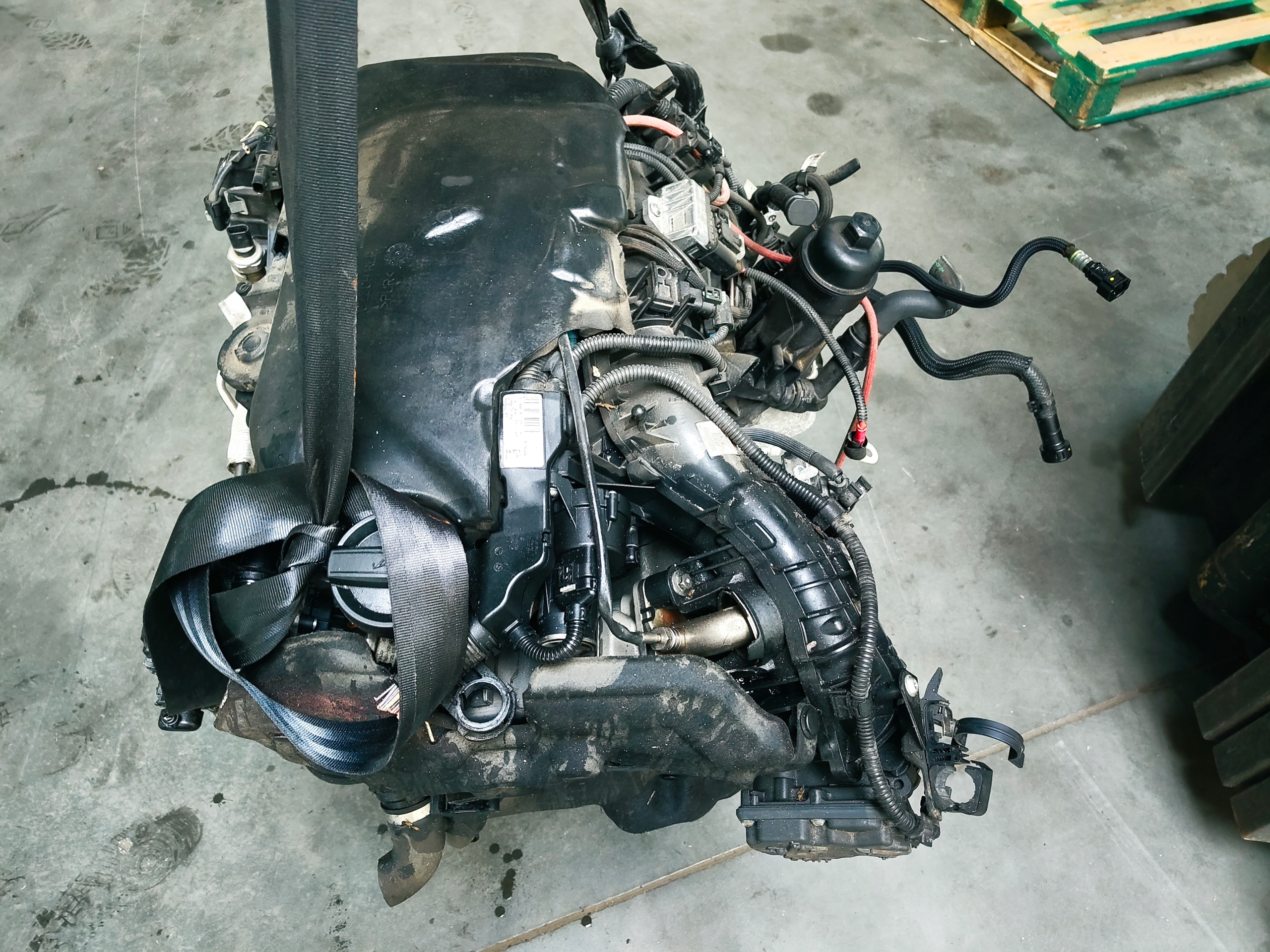 BMW 5 F10 F11 LCI complete engine DIESEL B47D20A