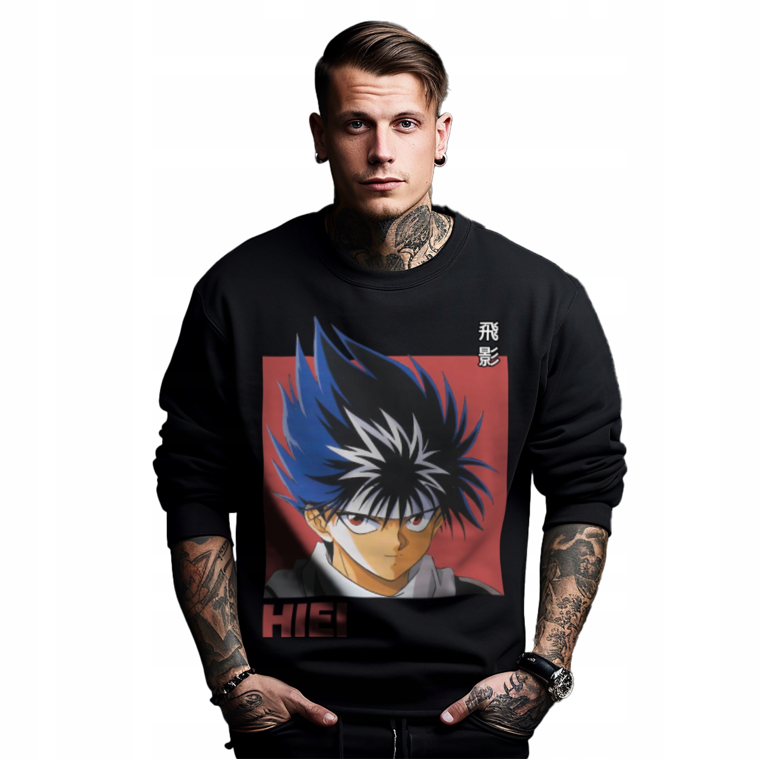 Mikina s potiskem Anime Hiei