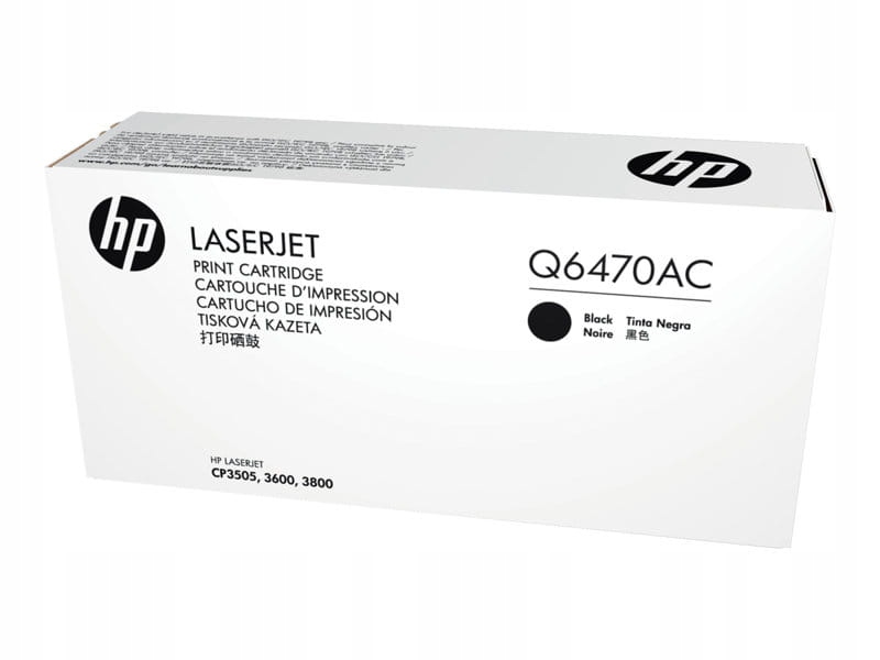 Toner Hp Q6470AC černý (black)