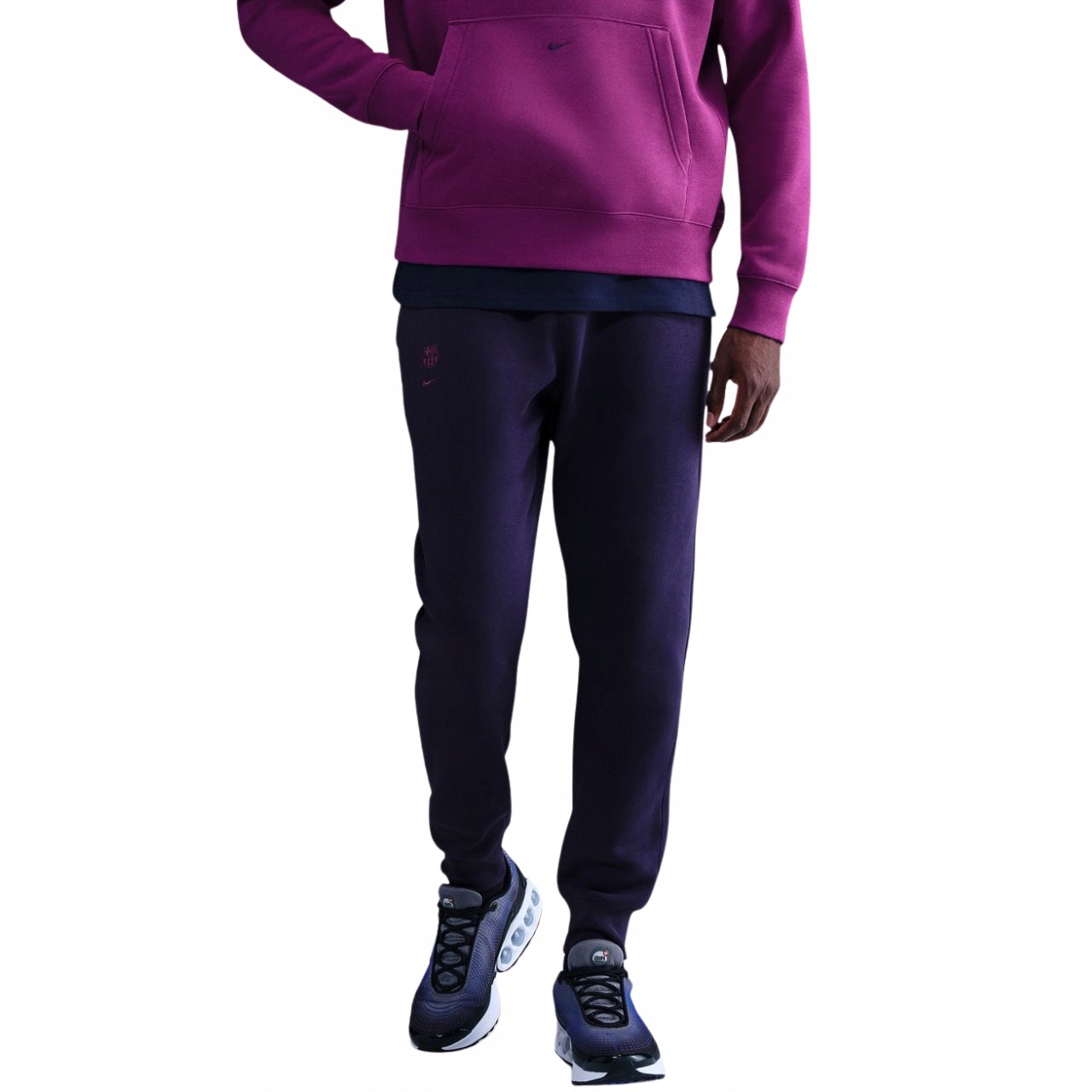 Pánské kalhoty Nike Fc Barcelona Club fialové HM2912 594 M