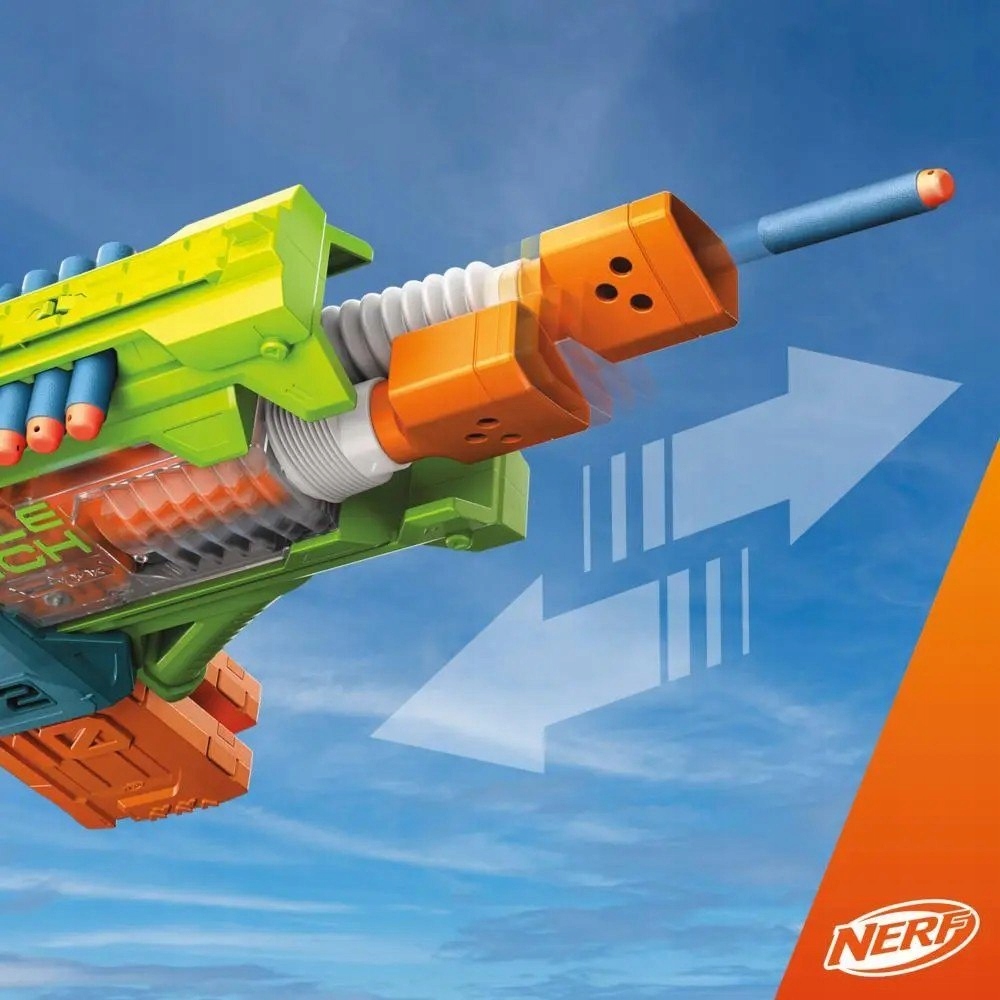 HASBRO NERF ELITE 2.0 - WYRZUTNIA DOUBLE PUNCH + 50 STRZAŁEK F6363 Marka NERF