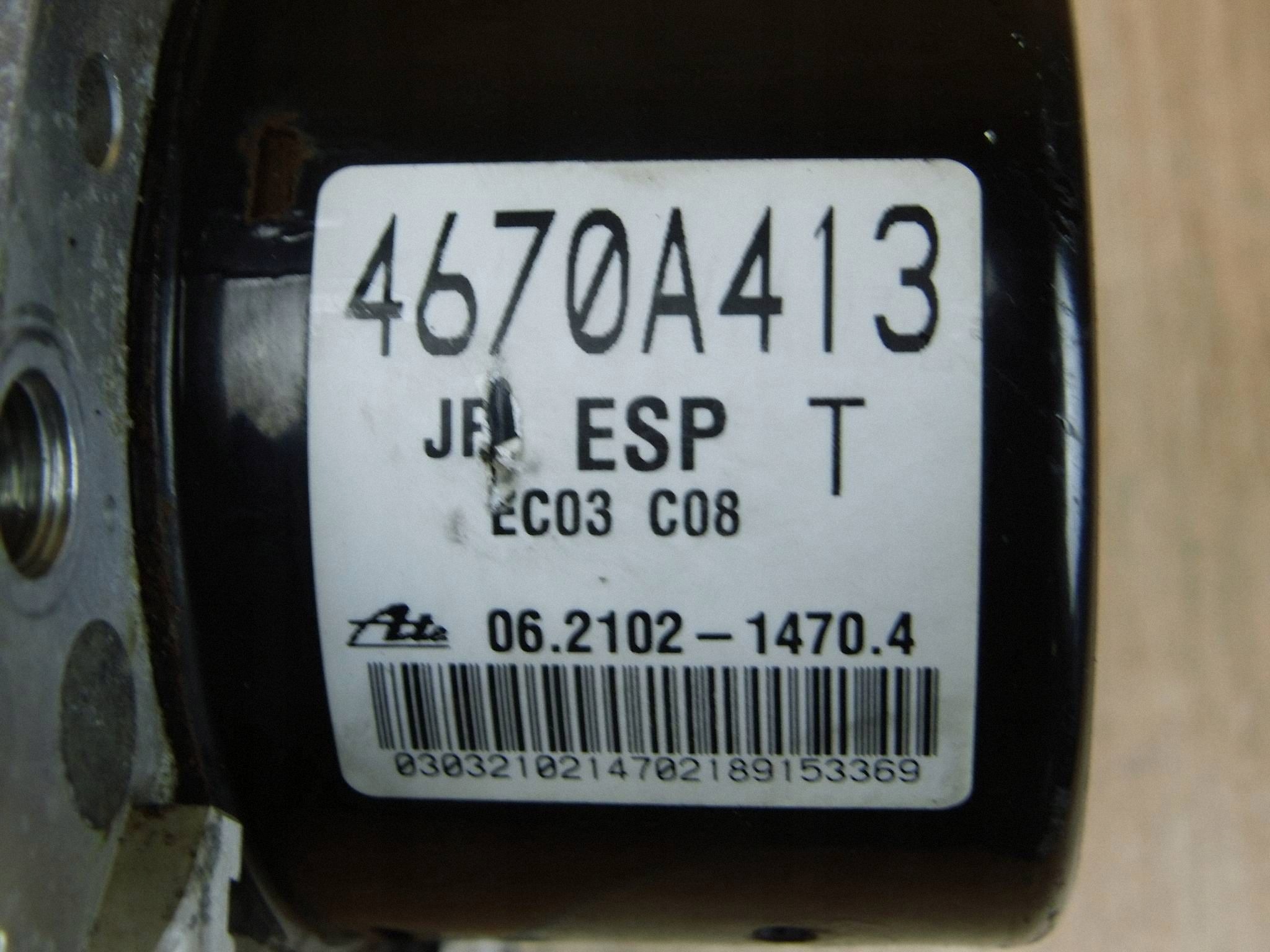 Mitsubishi Lancer VIII Pompa ABS 4670A413