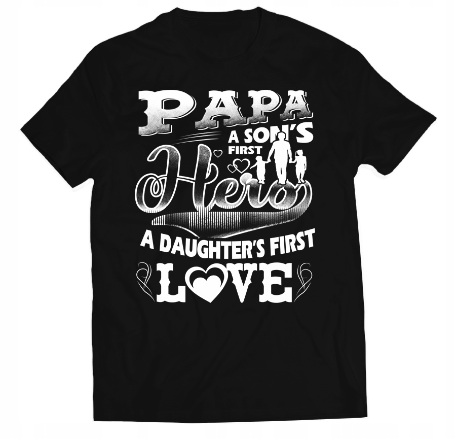 

Koszulka Dla Taty Na Dzień Ojca Bohater Miłość 3XL