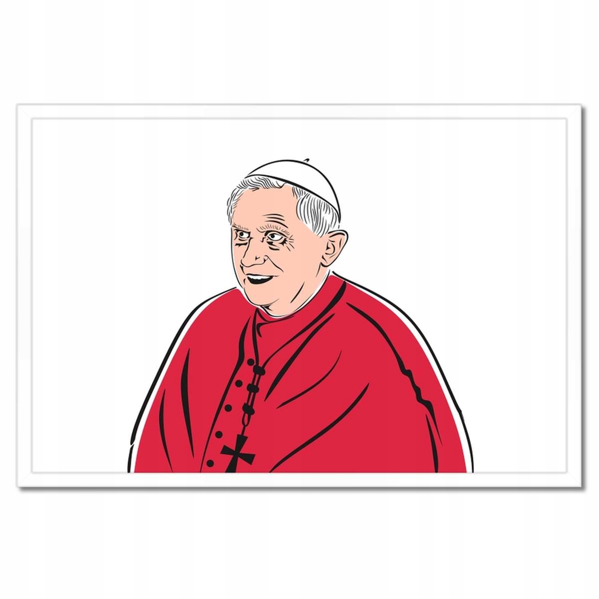 Plakáty v rámu 60x40 Papež Benedikt XVI.