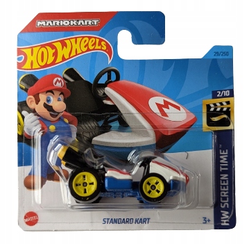 HOT WHEELS - Standard Kart Mario NOWY