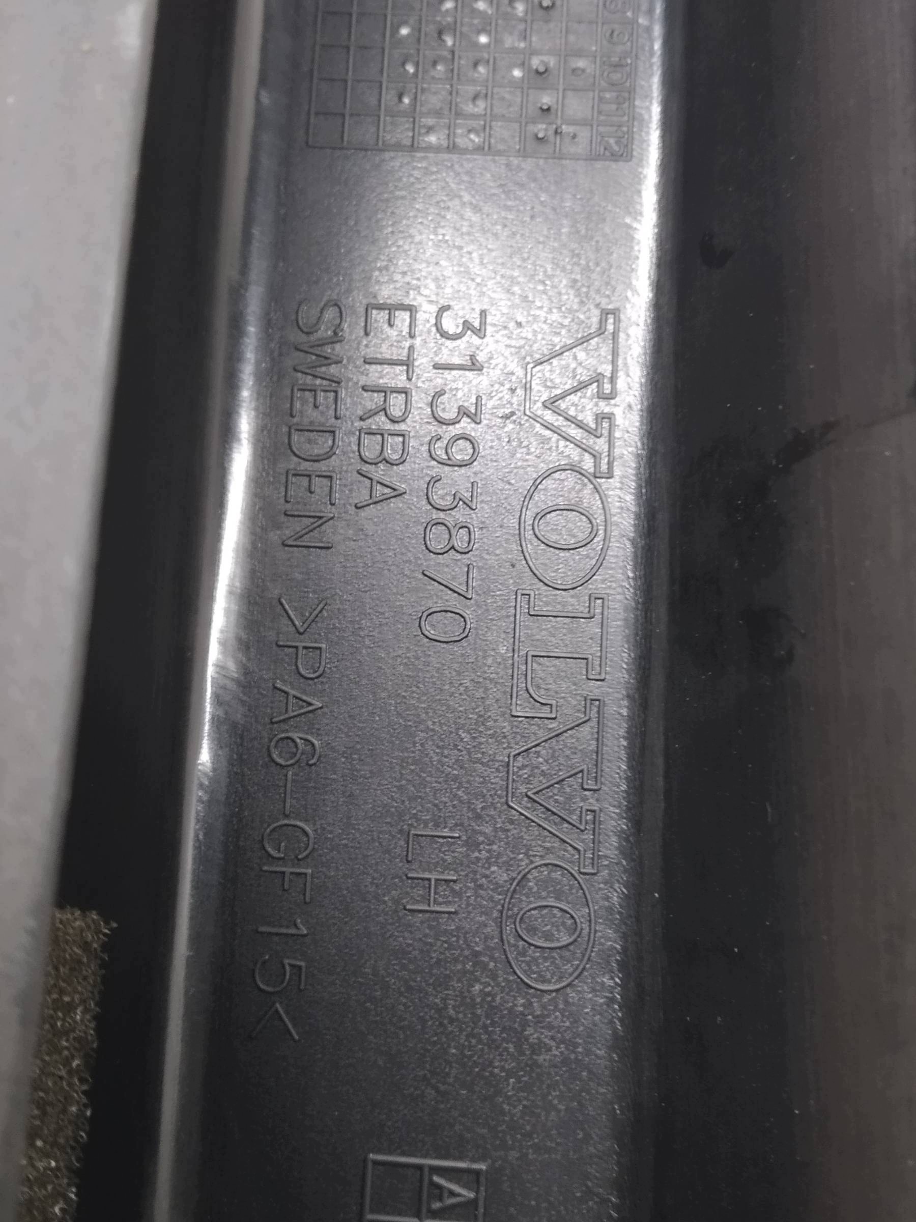 cover door left front frame 31393870 Volvo XC 90 II (2015- )