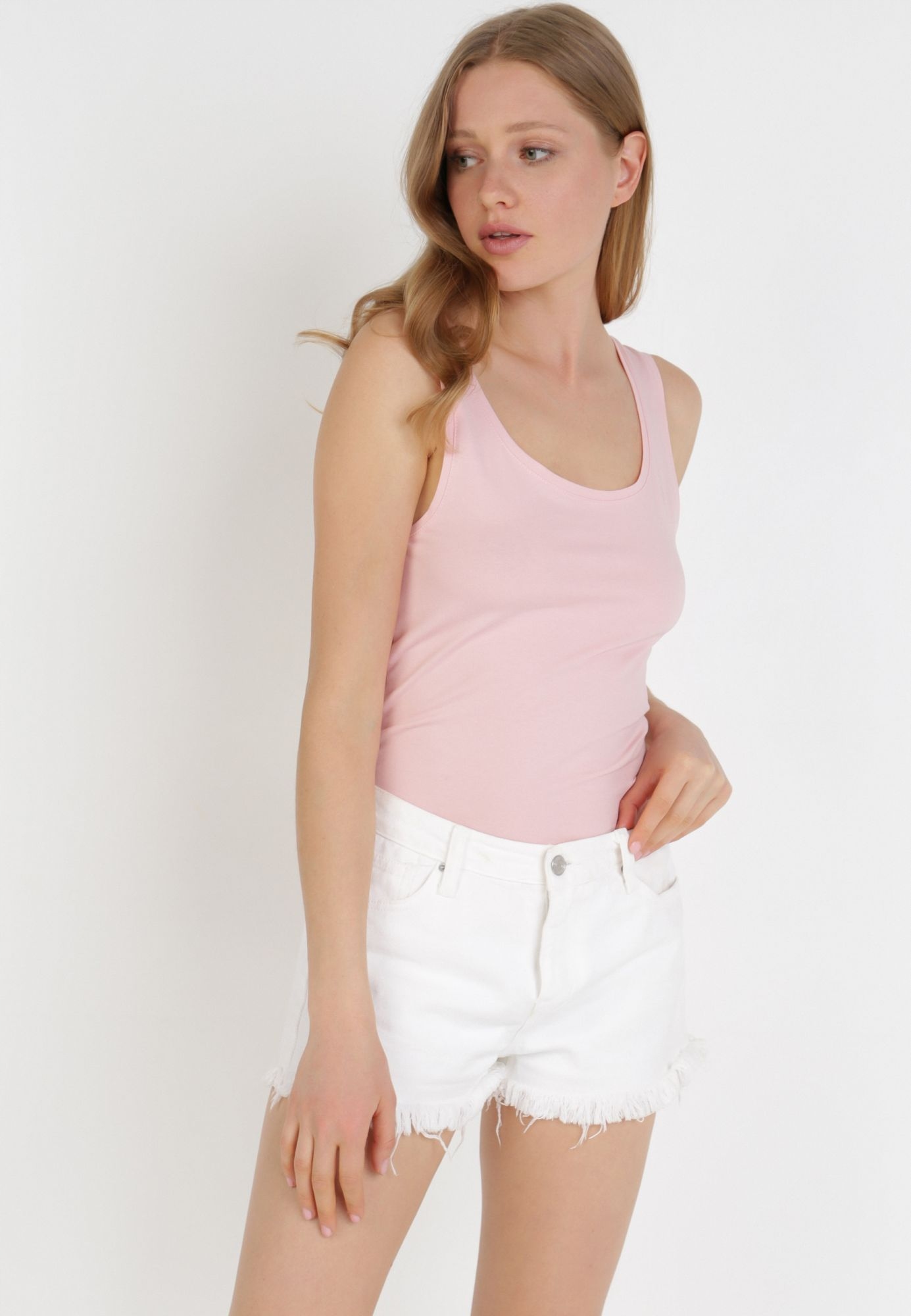 

Born2Be Jasnoróżowy Top damski L