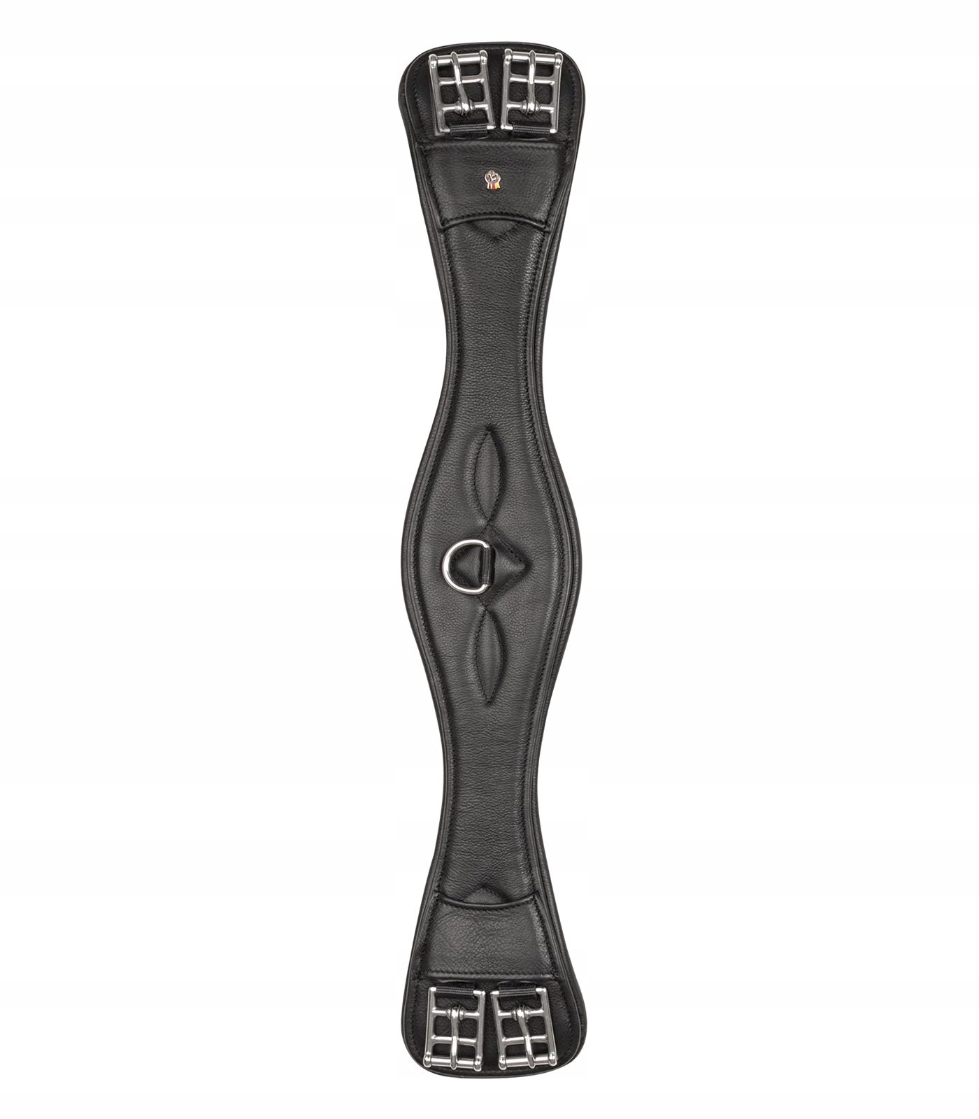 Pásek pro koně Waldhausen Comfort jezdecký kožený černý 55 Dr